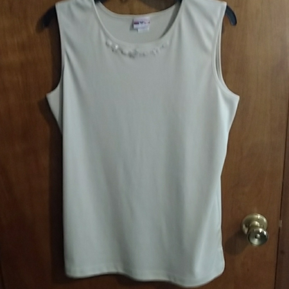 Beige tank top